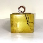 Chocolate   Butterscotch Swirl Catalin Bakelite Poker Chip Holder Rack 180 Chips