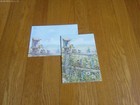 Bluebird Blank Card   Bookmark New Glitter Bonnie Heppe Fisher Georgia O keeffe