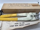 Vintage No 60 Micro-cutter Ceramic Wall Tile Cutter Camson Mfg Co Tiling Tool G1