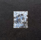 Gb King Edward Vii 2 1 2d O w official Sg o39 Used Well Centred Good Perf  Vf