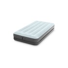 Intex Air Mattress Inflatable Compact Twin Mid Rise 12  Internal Usb Pump