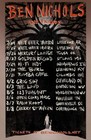 Ben Nichols And Friends Record Release Tour July 2025 Poster