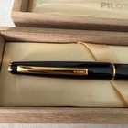 Pilot Maki-e Fountain Pen    chidori On Waves    18k Gold Nib M Vintage Unused Japan
