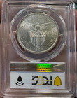  1908-s 1-peso  800-silver Usa Philippines Pcgs Ms 61 Brilliant Beauty Rarity R3