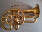 Historical French Cornopean Stolzel Valve Cornet By Gautrot Bb a - Year 1850 s