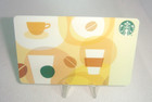 Starbucks 2012 Collectable Gift Card Unused Card No   Value Mint new Card     01