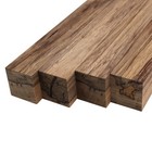 4pcs Black Limba Square Turning Blanks 2x2x30 Inch Lumber