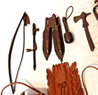 Marx Johnny West Accessories Lot