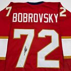 Autographed signed Sergei Bobrovsky Florida Red Hockey Jersey Jsa Coa
