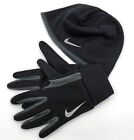 Nike Therma-fit Hat And Gloves Set Adult Men s S m Running Black silver