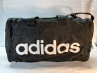 Adidas Originals Santiago Duffel Gym Bag Black Polyester Zip Adjustable Strap