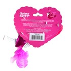 Quirky Kitty Cat Plush Toy Valentine   s Day Catnip Toy Heart I Chews You Nwt