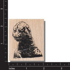 Wood Rubber Stamp  Godzilla horror Movie  Monster  Reptile  Scary  Animal  Japan