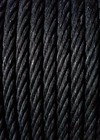 Black Powder Coated Galvanized Wire Rope Cable 1 4  7x19 - 500 Ft Diy Decking