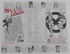 Vintage Pizza Hut Kid s Club X-men Two-sided Placemat - Joe Madureira Art - 1993