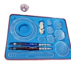 Original Spirograph Design Set In Tin Box Complete W  Pens   Gears Kahootz 2010s