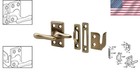 Antique Brass Casement Window Sash Lock - 1-7 8  - Secure Your Vintage Windows
