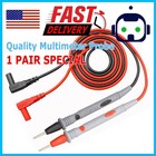 Usa Ship Fluke Compatible Hard Point Test Leads Set For Multimeter Meter Probes