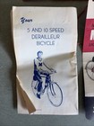 Vintage Bicycle Paperwork
