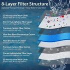 8-layer 8d Aquarium Filter Media Pad Cut To Fit For Fish Tank Canister Filter