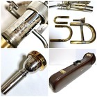 Yamaha Xeno Tenor Bass Trombone Ysl-882u Used With Hard Case Mouthpiece