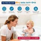 Baby Bath Seat For Babies 6 Months   Up Sitting Up  Non-slip Baby Bath Chair Wit