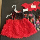 2 Children   s Place Floral Dresses Nwt 6-9 Months Formal Holiday