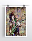 Nikki Sixx M  tley Cr  e Poster  Nikki Sixx Pop Art Print With Free Shipping Us