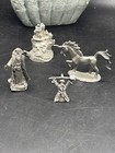 Lot Of 8 Spoontiques Pewter Mystical Figurines Read