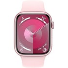 Apple Watch Series 9 41mm Pink Aluminum sport Band Gps cellular Excellent 