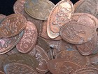 100 Disney   Elongated Pressed Pennies   Unsearched