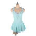 Figure Skating Dress Ice Skating Skirt Gymnastics Girl Performance Sleeveless