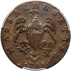1788 R 2-b R-4- Pcgs Xf 40 Massachusetts Cent Colonial Copper Coin 1c