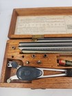 Vintage Keuffel   Esser Leroy Lettering Set Drafting Kit Wood Case Not Complete 