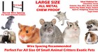 54  Large 1 2  Spacing 4-levels Chew-proof Ferret Sugar Glider Rabbit Rats Cage