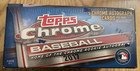 2017 Topps Chrome Baseball Sealed Jumbo Hobby Box