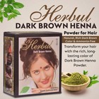 Dark Brown Henna Powder Hair Color 60g   Fast Shipping
