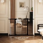 Metal Baby Gate  29-48   Auto Close Easy Install Dog pet Barrier  Extra Wide Wal