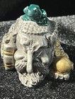 Ray Bradbury Pewter Figure With Frog Under Hat