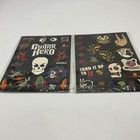 Activision Skulls Roses Guitar Hero Stickers Decals Visions Neversoft Flames
