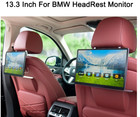 2x Seat Back Tv Screen Hdmi Android Headrest Monitor For Bmw X7 X5 X6 2023-2026