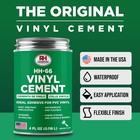 Hh-66 Vinyl Cement 4 Oz - Waterproof Pvc   Vinyl Glue For Pools  Tarps