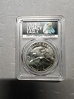 2024  1 Cook Islands Silver Legacy Eagle Pcgs Ms70 - First Strike 1oz  9999 Fine