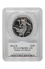 2016-w 1 Oz American Platinum Eagle Pcgs Pr 69 Dcam