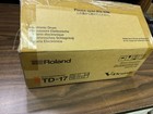 Roland Td-17 V-drum Module W mount  Wiring Harness    Power Supply - Open Box
