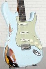 Fender Custom Shop Gt11 Stratocaster Heavy Relic Electric Guitar - Sonic Blue