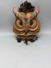 Hamilton Collection Spirit Of Wisdom Totem Ceremonial  Mask Sacred Spirits Owl