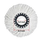 4pcs Replacement Microfiber Mop Head Refill For Spin Mop 360   Easy Cleaning Tool