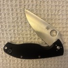 Spyderco Tenacious Folding Knife C122gp Black G10 Handles 8cr13mov Blade Nib