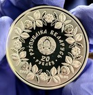 Belarus 2009 20 Roubles Straw Plaiting 925 Sterling 1 Of 5000 1 Oz Silver Round 